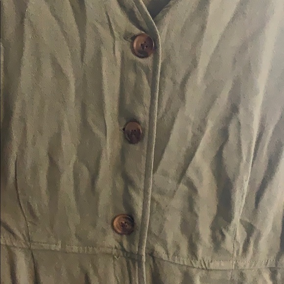 Olive jumpsuit - Picture 2 of 2